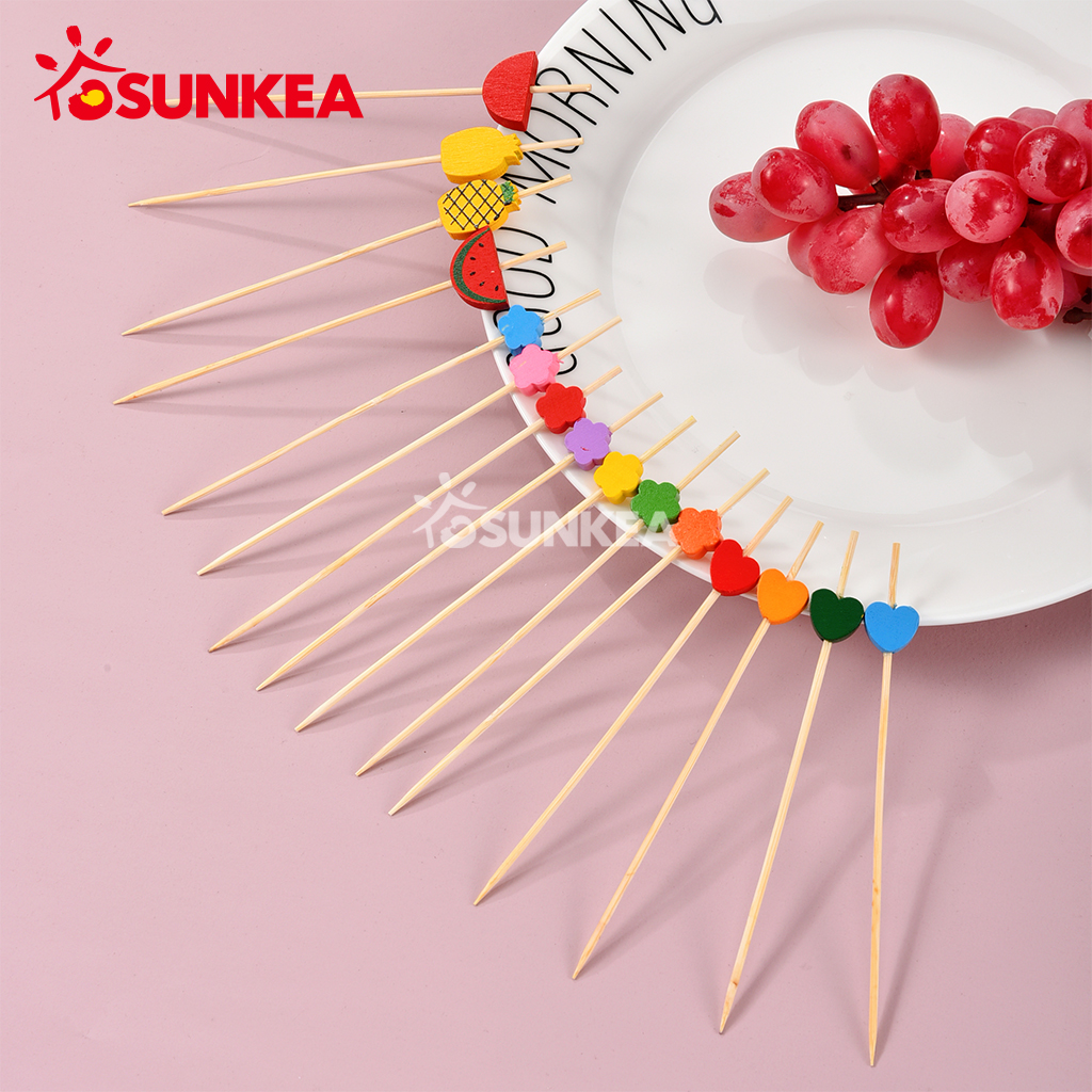 竹-水果签1 竹-水果签 1