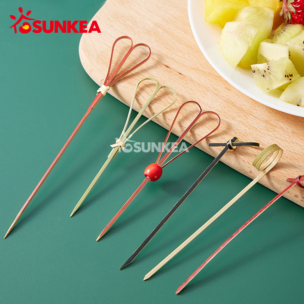 竹-爱心结竹签4 竹-爱心结竹签 4