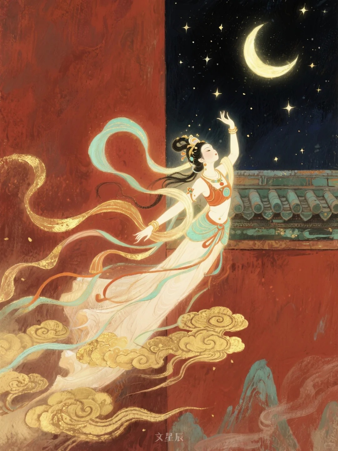 东方美学|嫦娥奔月_1_文星辰_来自小红书网页版 东方美学|嫦娥奔月 _1_ 文星辰 _ 来自小红书网页版