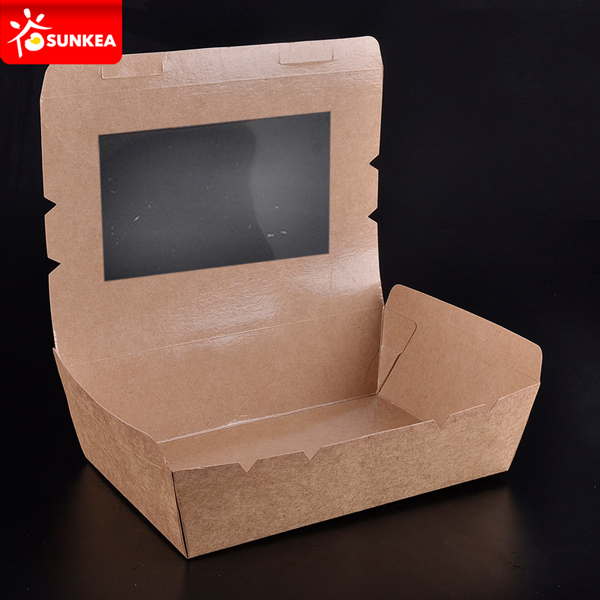Caja de comida del almuerzo kraft 