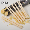 Pajitas de maíz de fibra de caña de azúcar biológica de PHA