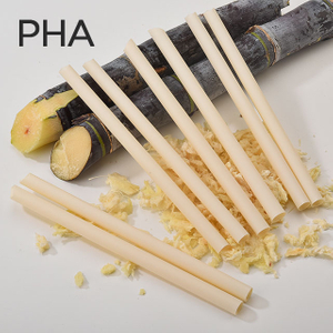 Pajitas de maíz de fibra de caña de azúcar biológica de PHA