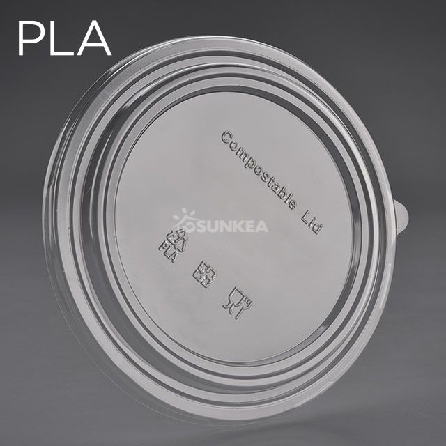 Tapa de PLA para tazón de papel