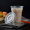 Tapa de taza plana fría de mascota