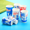 Copa de papel de bebida fría impresa personalizada 
