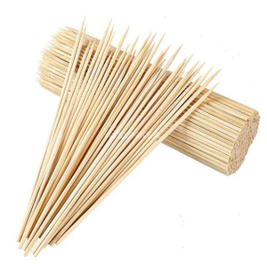 Brocheta de bambú de barbacoa