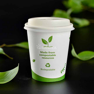 PLA Single Wall Paper Cup 