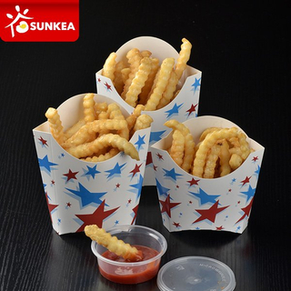 Costa de chips de papel personalizado