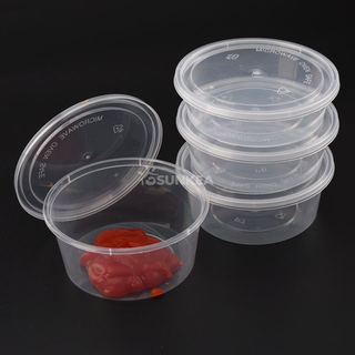  Taza de salsa PP con tapa separada