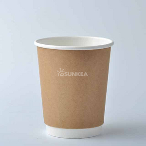  Taza de café de papel doble 