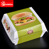 Caja de hamburguesas de cartón personalizado