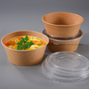 Ensalada de tipo C biogradable de papel C con tapa