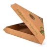  Caja de pizza de una sola rebanada con agujero