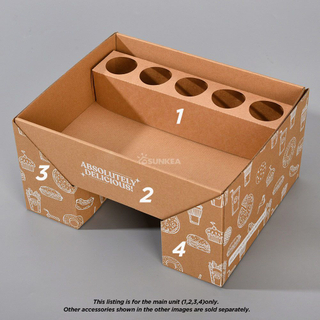  Caja de platos de catering