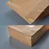 Bolsa de corbata de estaño kraft con ventana