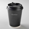 Taza de café de papel de diamante