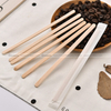 Agitador de café de madera biodegradable