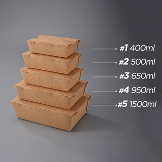  Takeaway Kraft Paper Loncher
