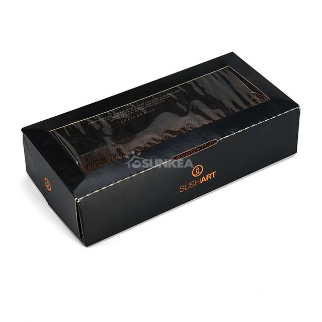 Cajas de panadería de papel personalizadas con ventana