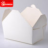 Caja de deli de papel impreso personalizado desechable