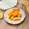 Diseño tallado hueco Papel absorbente de aceite de 6 pulgadas para alimentos fritos