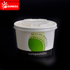 PLA Paper Soup Cup con tapa