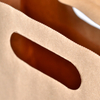 Bolsa de papel impresa personalizada con mango cortado