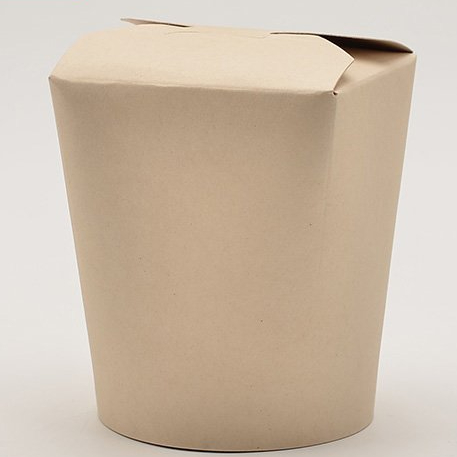 Caja de fideos de fibra de bambú 