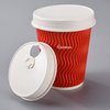Tapa de papel para taza de café