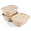 Caja de comida de pulpa en forma de U 