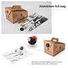 Dispensador de café con bolsillo de aluminio