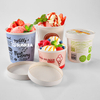 Tina de helado de papel impreso personalizado