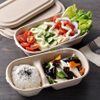 Caja de comida de pulpa de paja de trigo