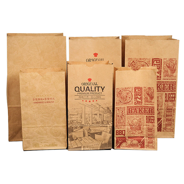  Bolso de comida rápida de Kraft