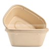 Caja de comida de pulpa en forma de U 