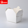 Caja de deli de papel impreso personalizado desechable