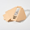  Caja de papel sándwich (diseño de una pieza)