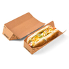 Portavasos plegables Kraft Hot Dog Paper