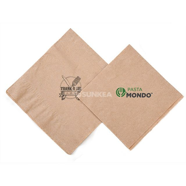  Servilleta de papel natural