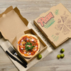  Caja de pizza corrugada