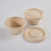 Recipiente de salsa de pulpa compostable