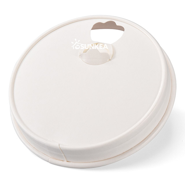 Tapa de papel para taza de café