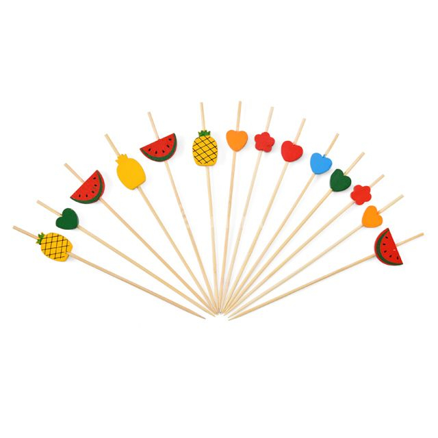 Selecciones de comida para fiesta de bambú 