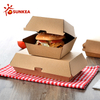  Caja de hamburguesas corrugadas