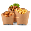 Caja de chips de papel Kraft ecológica