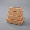  Caja de ensalada con ventana transparente 
