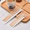 Agitador de café de madera biodegradable