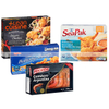 Caja de empaque de camarones de alimentos de alimentos de doble recubrimiento de doble recubrimiento personalizado