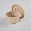Recipiente de salsa de pulpa compostable