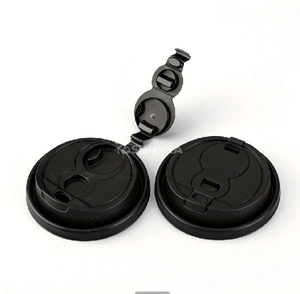 Tapa de taza de PP integrada en forma de calabaza